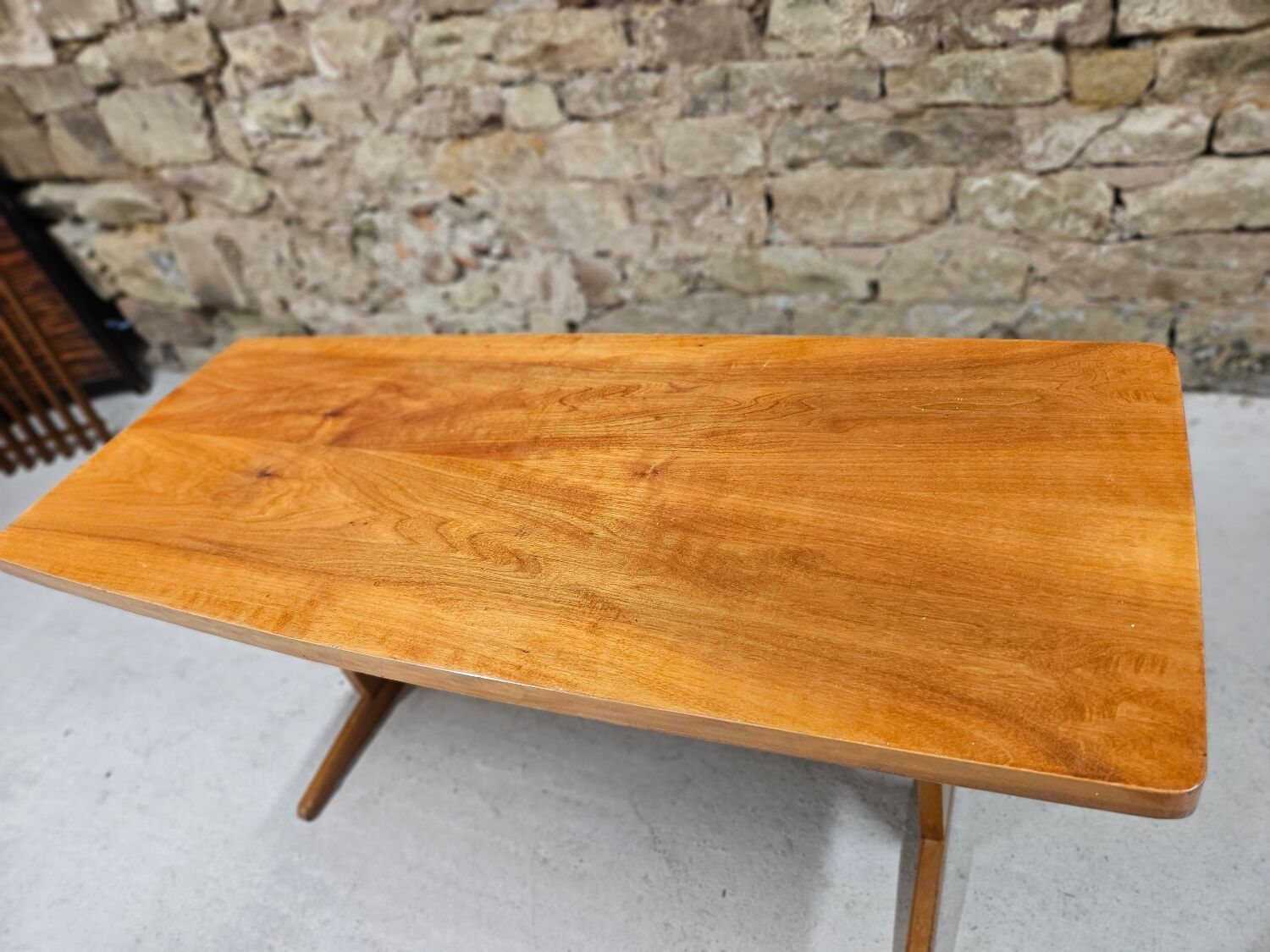 Vintage wooden coffee table 1970"