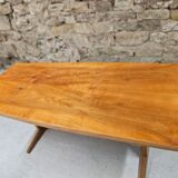 Table basse bois vintage 1970"
