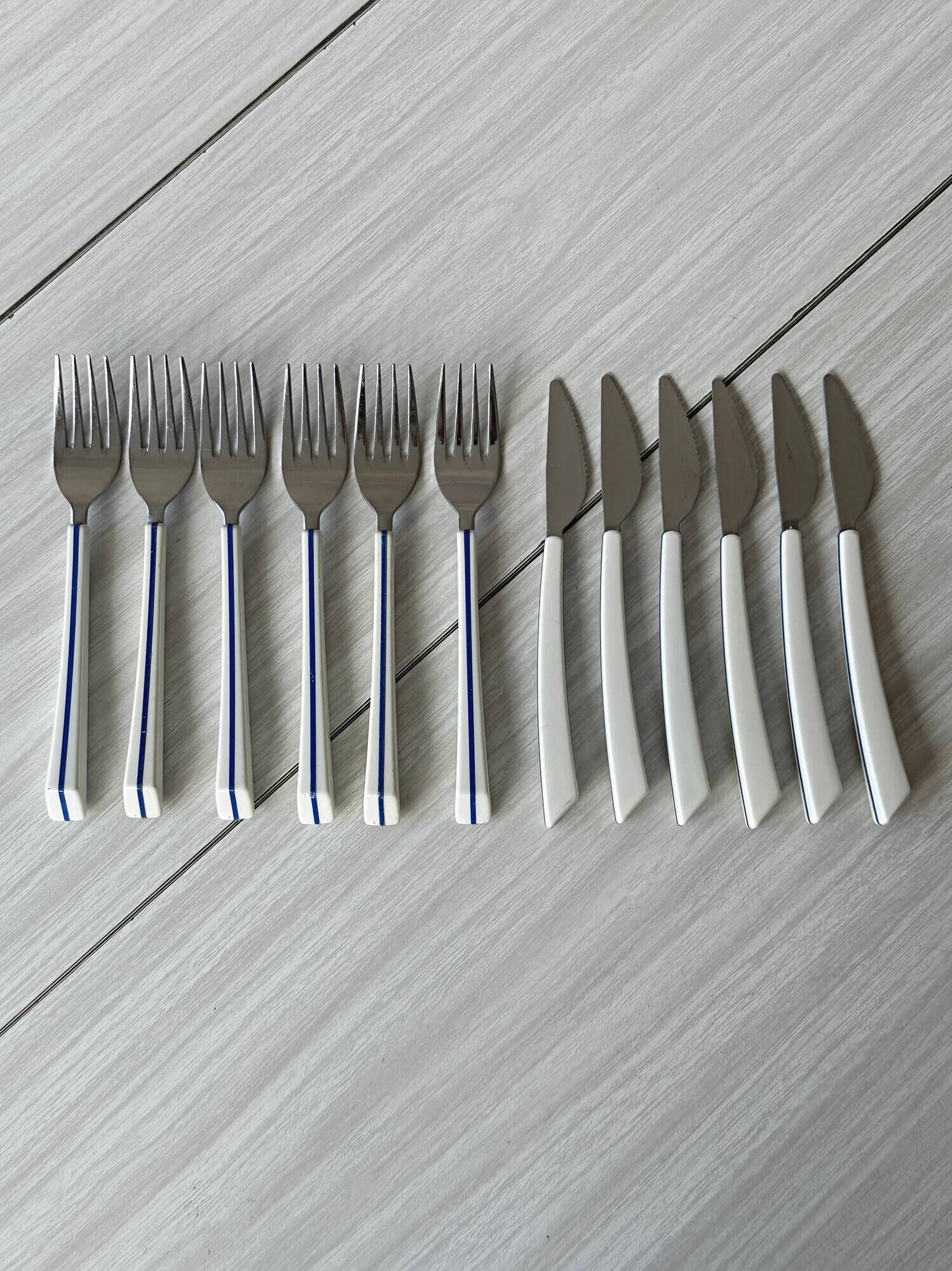 Set of 12 Air France Concorde cutlery.