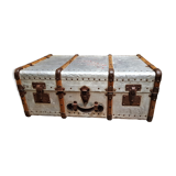 Vintage officer's trunk case
