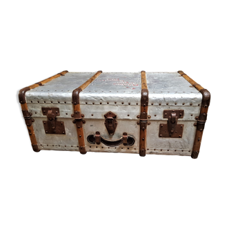 Vintage officer's trunk case