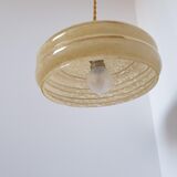 Yellow Clichy glass suspension