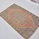 Vintage Handmade Floral Rug sku 2405
