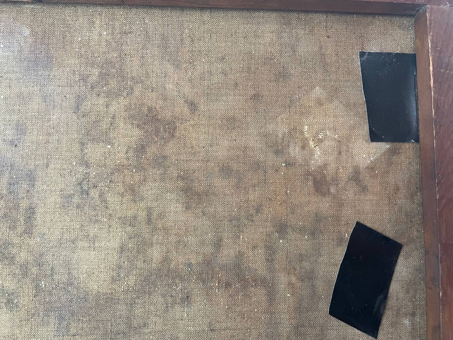 Huile sur toile début XXeme