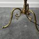Brass floor lamp with adjustable height 1960