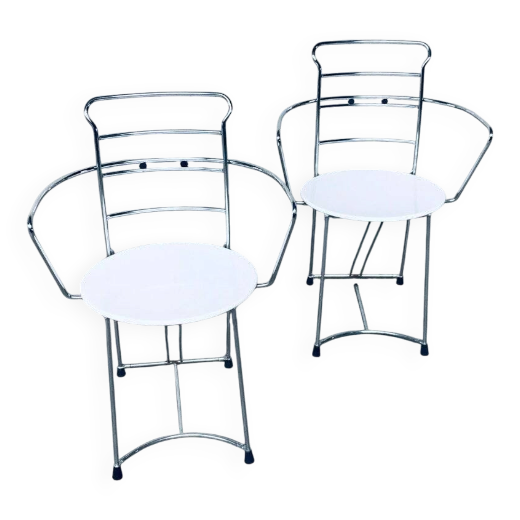 Set of Postmodern Eridiana Dining Chairs by Antonio Citterio for Xilitalia, 1980s