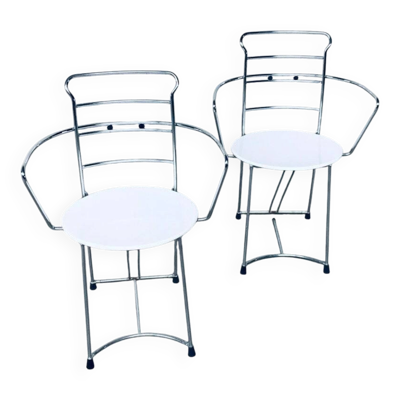 Set of Postmodern Eridiana Dining Chairs by Antonio Citterio for Xilitalia, 1980s