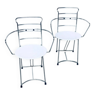 Set of Postmodern Eridiana Dining Chairs by Antonio Citterio for Xilitalia, 1980s