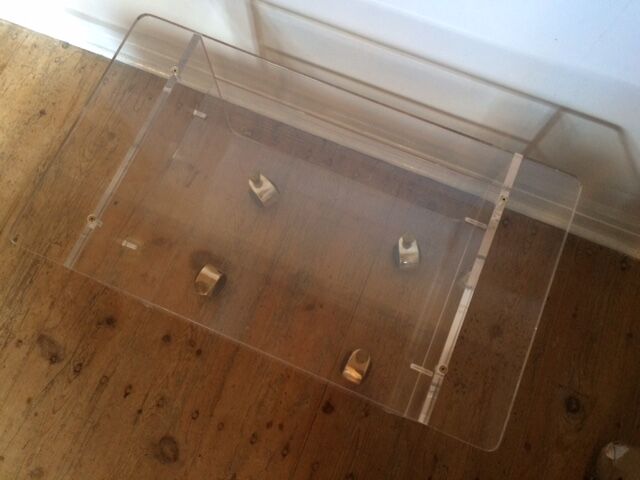 Table basse plexiglas de Marais International