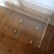 Table basse plexiglas de Marais International