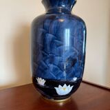 Limoges porcelain flamingo vase