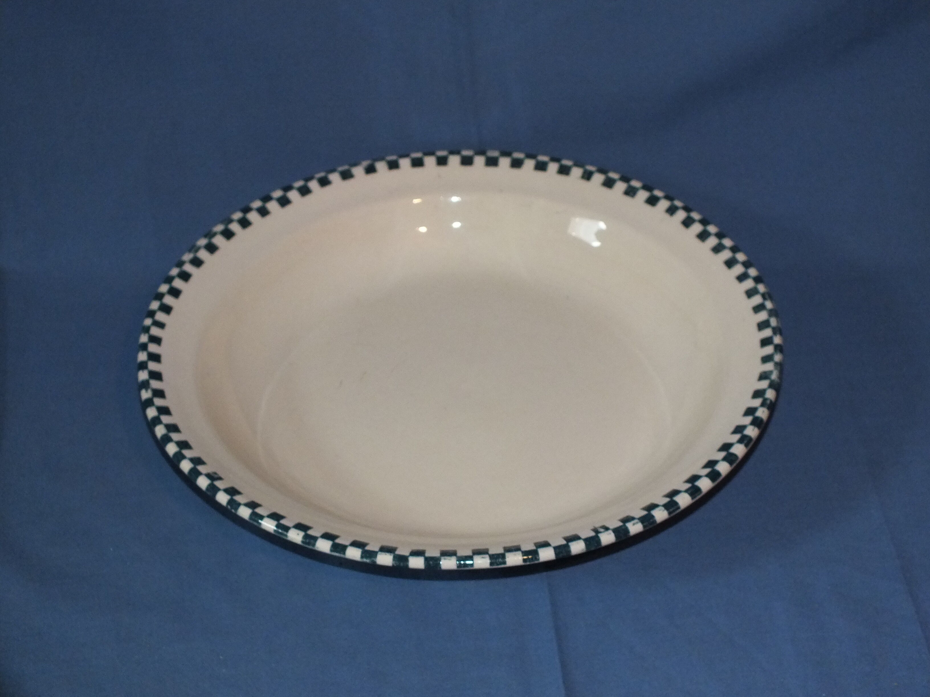 Set of 2 dishes Salins Damier in Iron Land