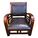 Fauteuil club style colonial