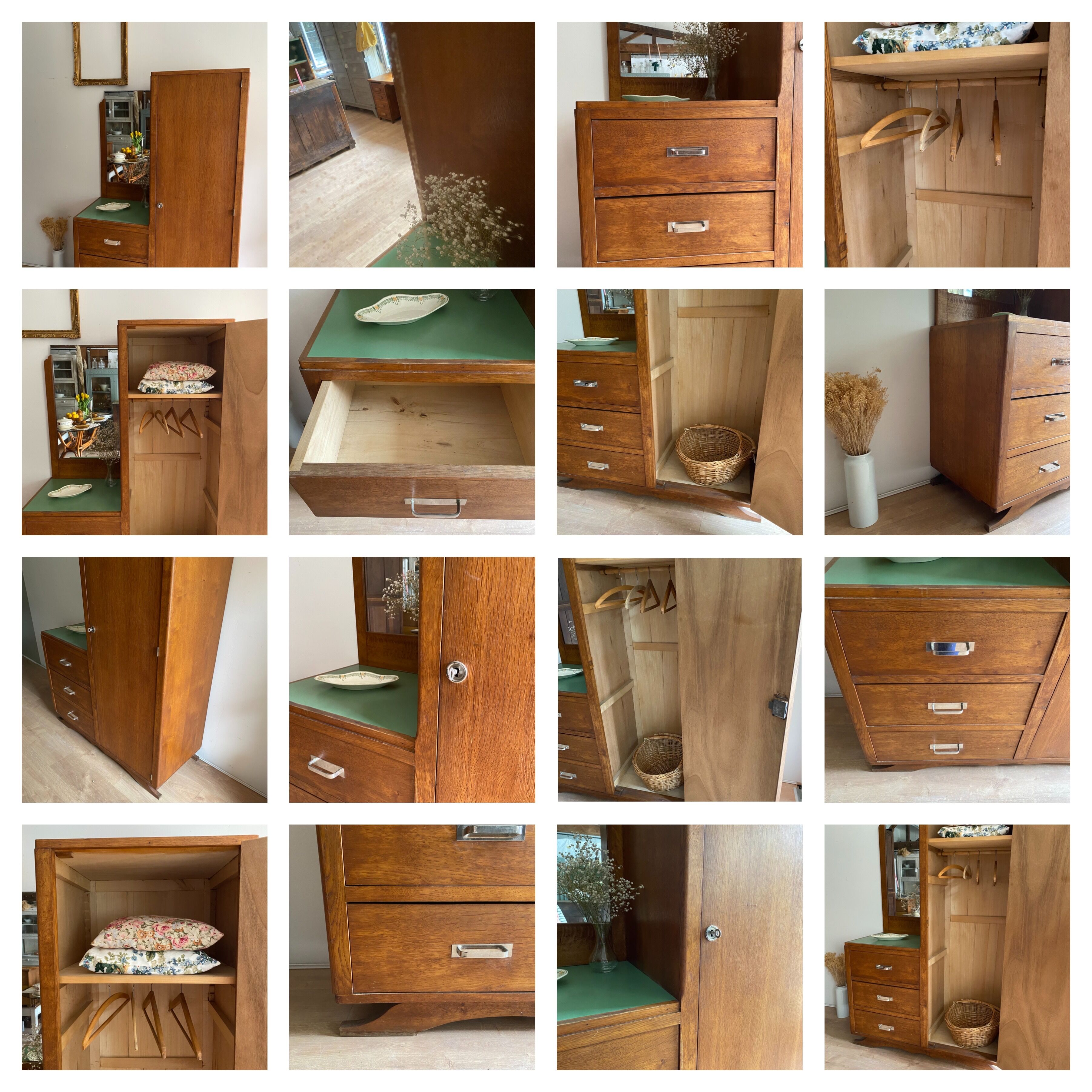 Asymmetrical cabinet