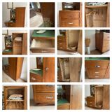 Asymmetrical cabinet