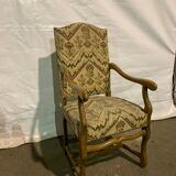 Louis XIII-style Walnut armchair - XIV