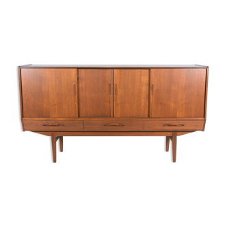 Teak Highboard by  A. Jensen & Molholm for Herning, 1960s