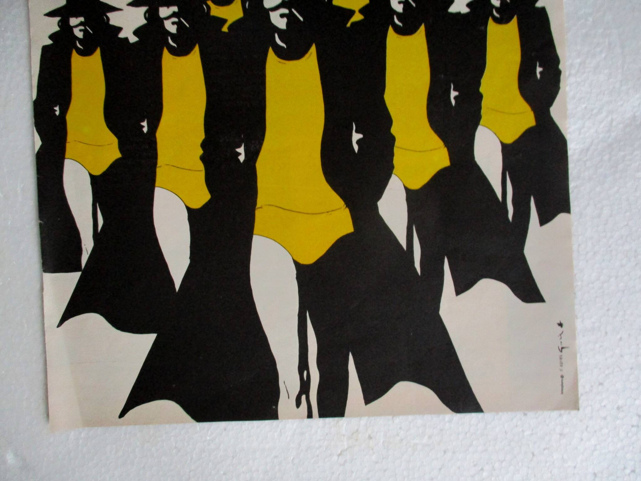 Eminence advertisement after René Gruau