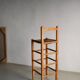 Rustic rush seat bar stool | France | 1960s