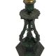Chandelier lamp Schiller, cast iron and brass, Germany 19th century