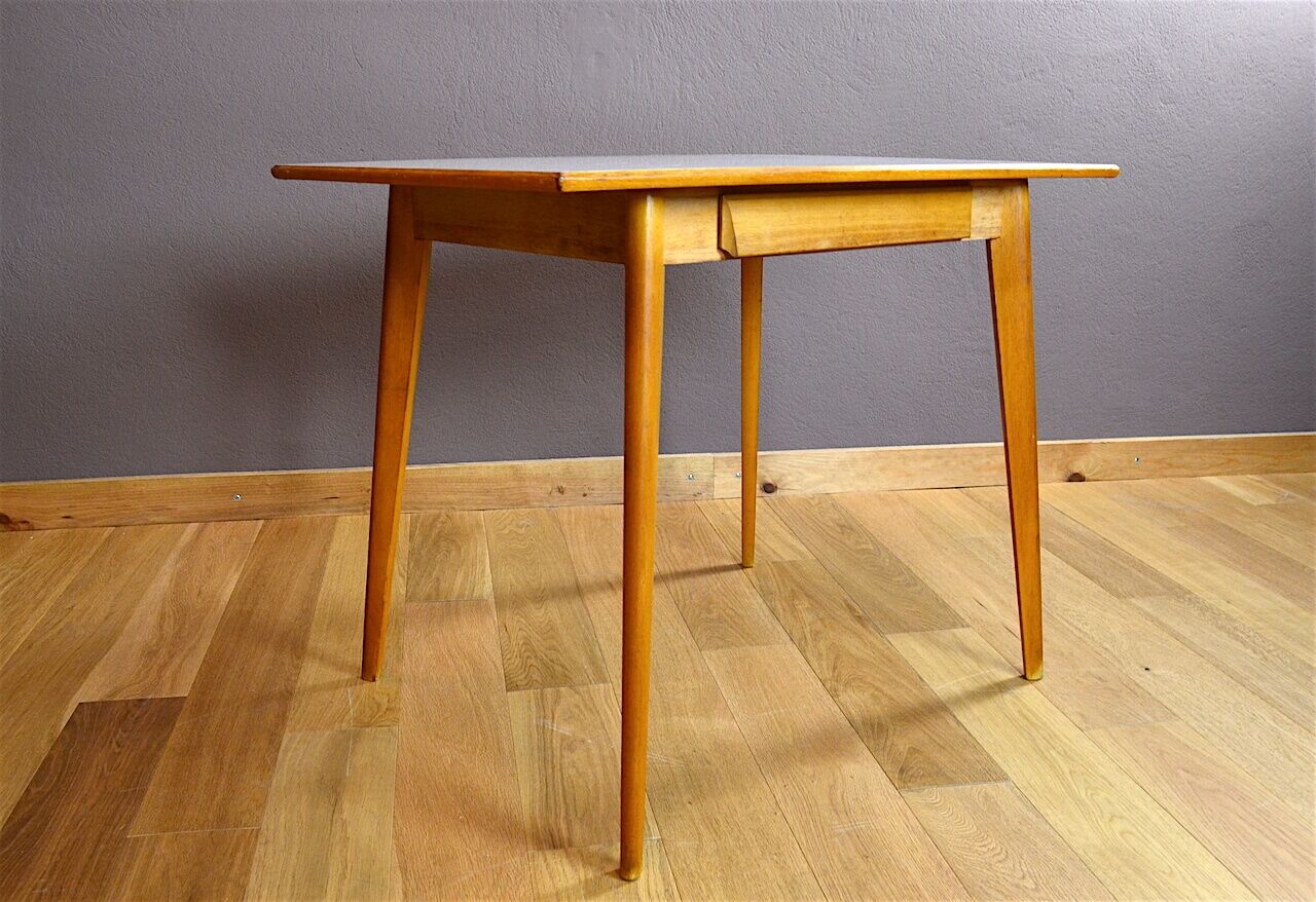 Desk formica feet compass 1960