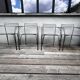 Suite de 4 fauteuils "Lune d'Argent" – Pascal Mourgue – Fermob
