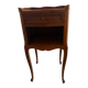Louis XV style bedside table in cherry wood