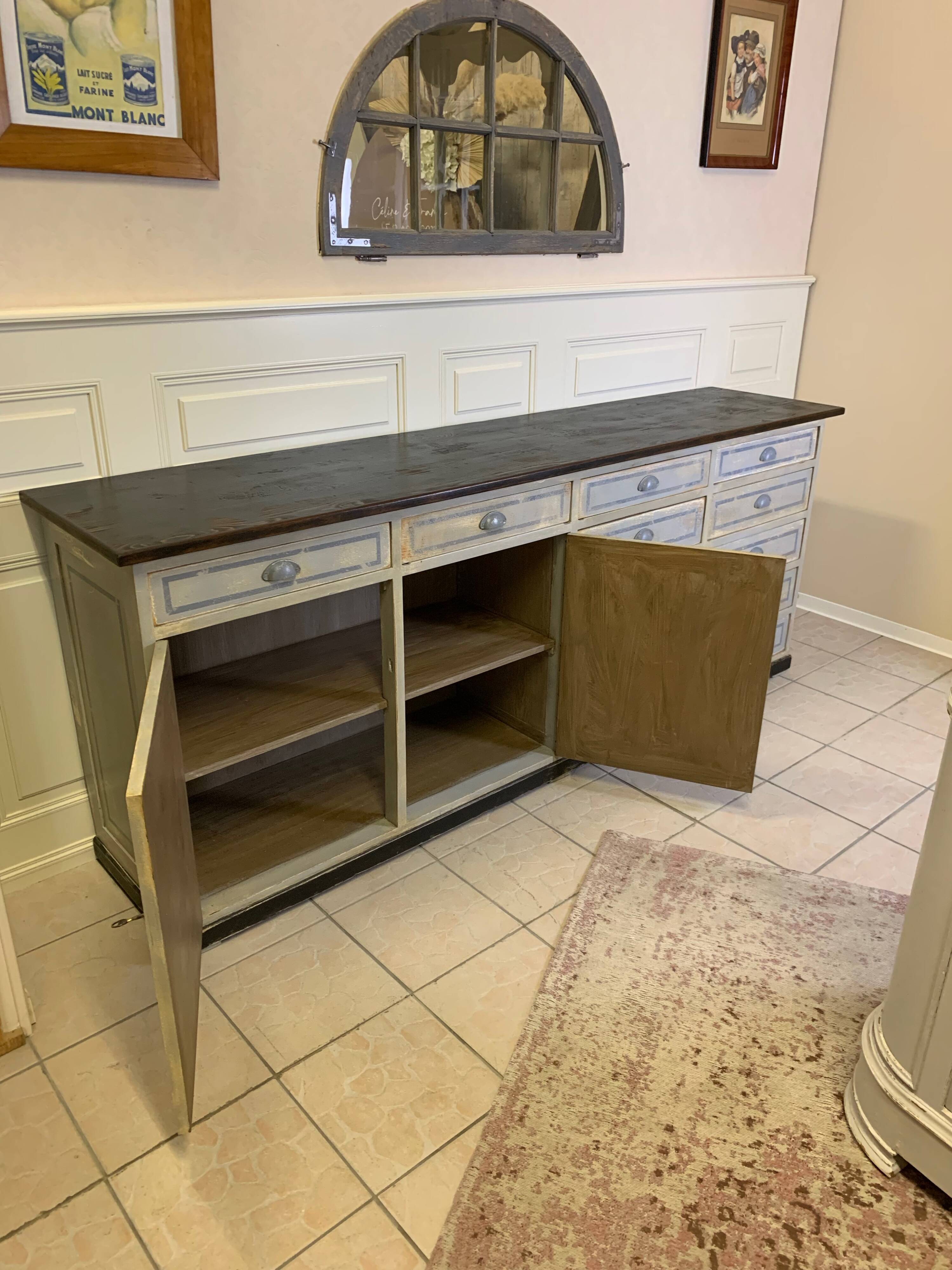 Old haberdashery furniture