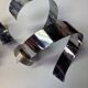 Paire d’appliques vintage 70 chrome