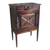 Meuble d'appoint bois massif - debut XXeme