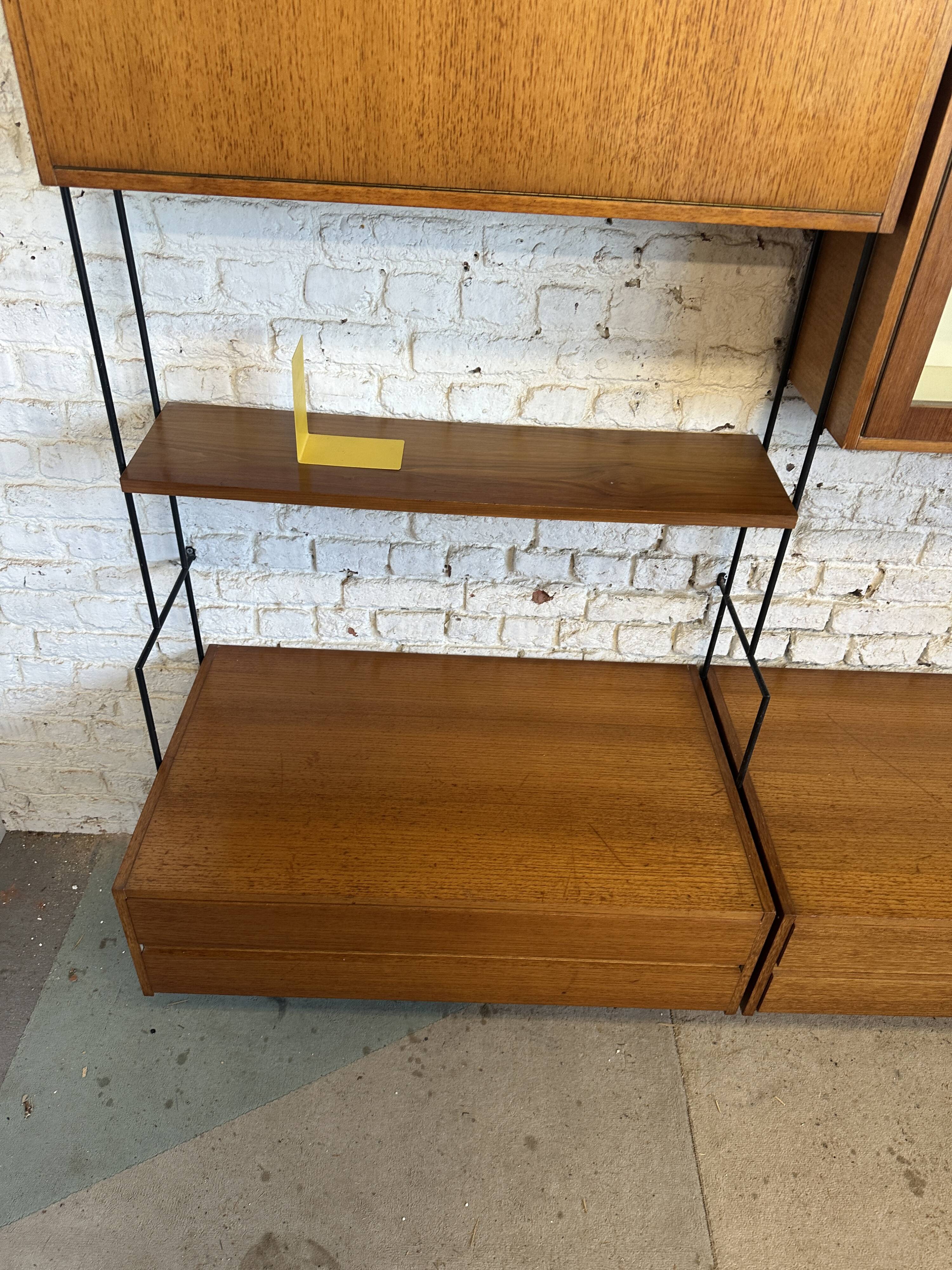 Bookcase DDR Omnia 1960 vintage