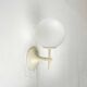 Swiss wall lamp from the modern space age of the mid-century by E.R. Nele for Temde, 1960s.