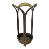 Porte-parapluie brutaliste en bronze, Allemagne années 1970