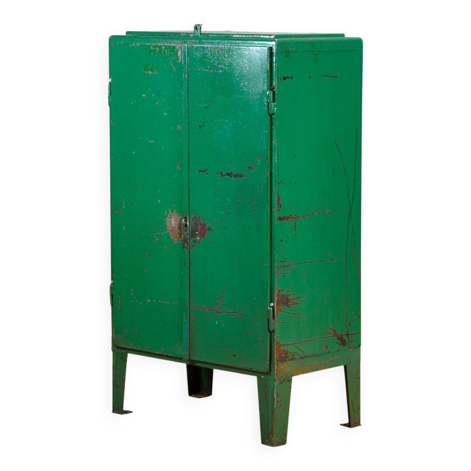 Iron industrial cabinet, 1970s
