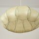 Large vintage Cocoon hanging lamp by Goldkant Leuchten