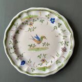 Moustiers faience plate, 18th century