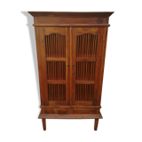Teak bar cabinet