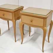 Pair of vintage 1940 bedside tables