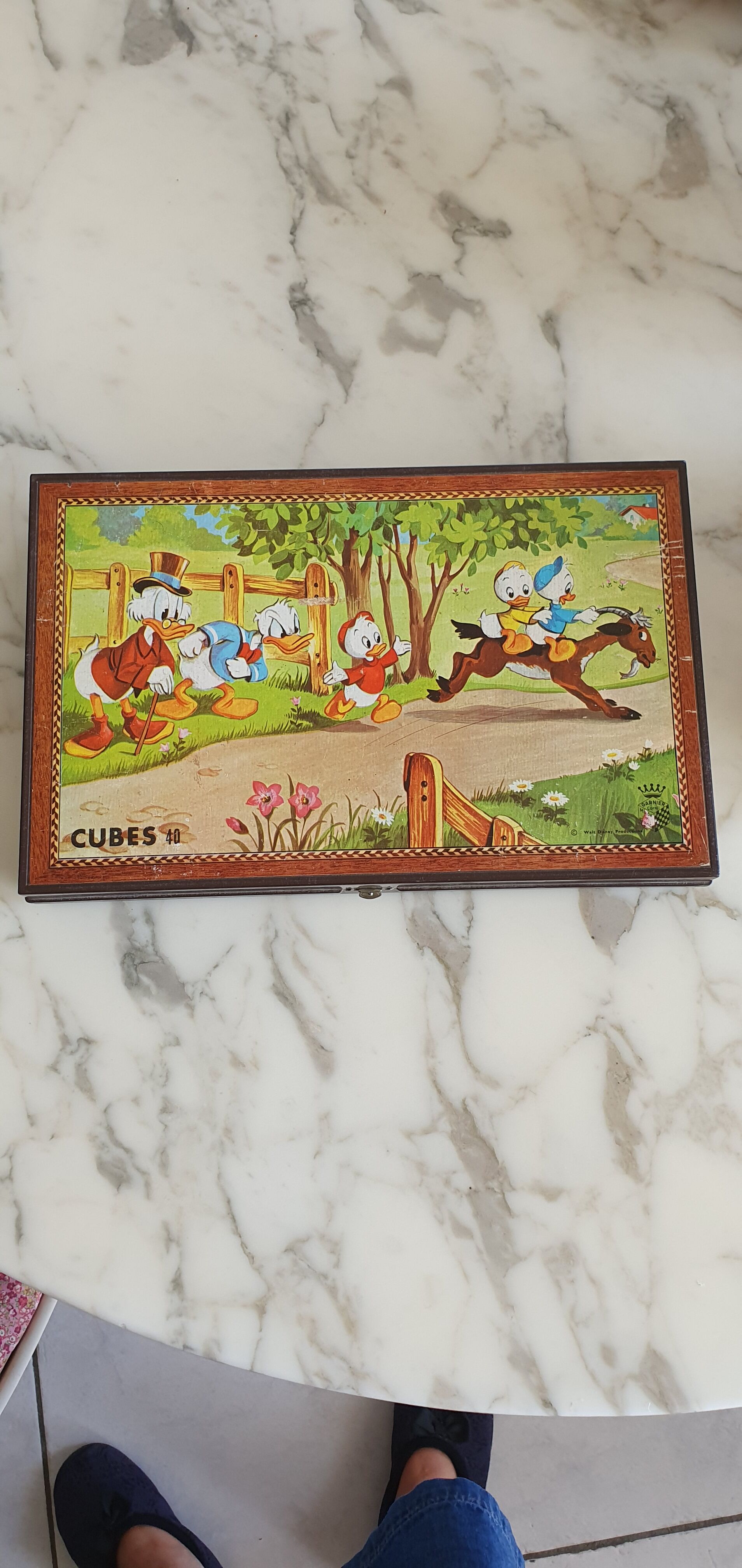 Boite de cubes Disney