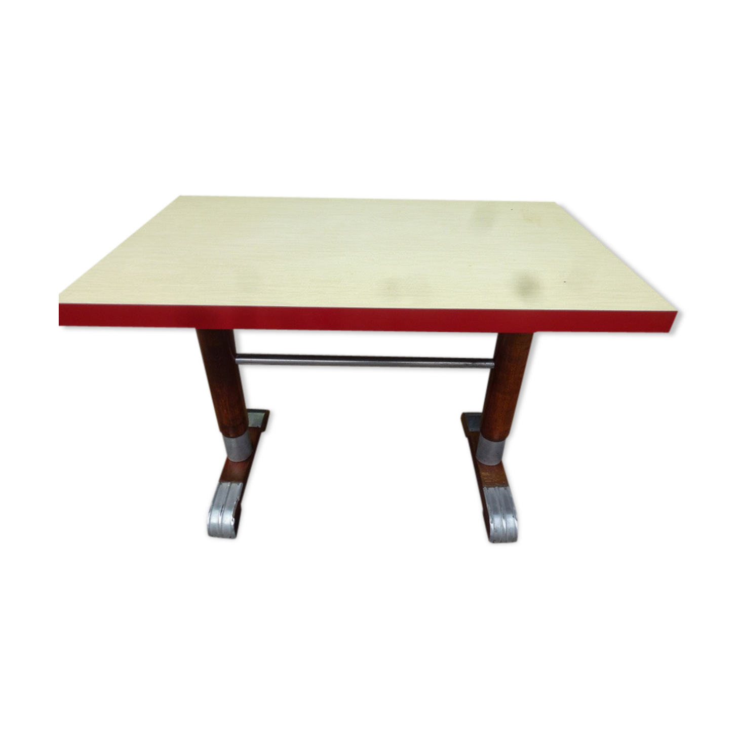 Lot de 9 tables de bistrot vintage Années 50