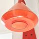 Philips Louis Kalff wall lamp opaline orange