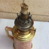 Lampe à pétrole avec anse corps céramique