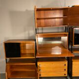 Book case Modular Walnut vintage 60’