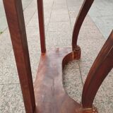 Old Louis XVI style console with marble top