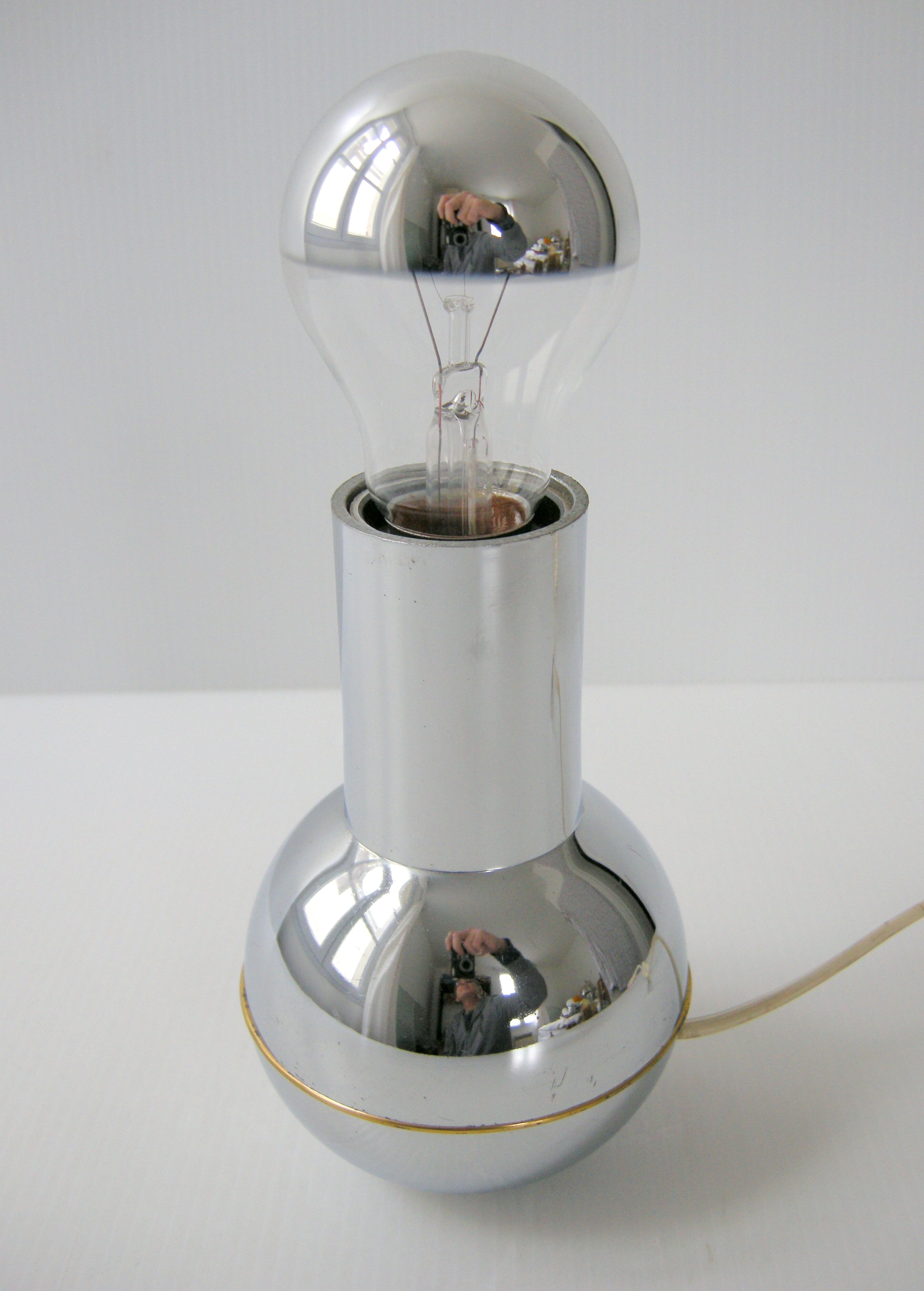 Vintage culbuto lamp 1970 lamp Lamperti edition