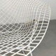 White Diamond armchair by Harry Bertoia 1st edition for Knoll, 1990