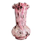 Vase en verre de Clichy soufflé XIXème