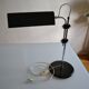 Vintage black modernist table lamp 50 1950 Bauhaus