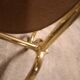 VINTAGE 70'S BRASS MIRROR