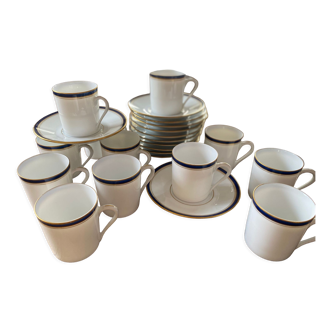 Set of 12 coffee cups Philippe Deshoulières